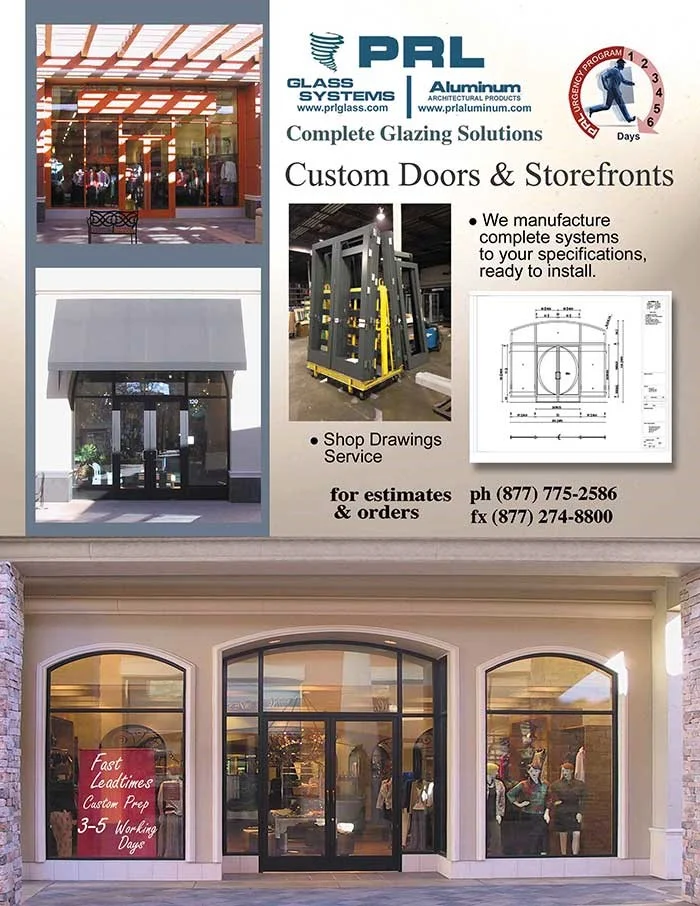 Commercial Aluminum Entrance Doors