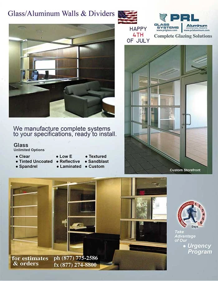 Aluminum Glass Walls