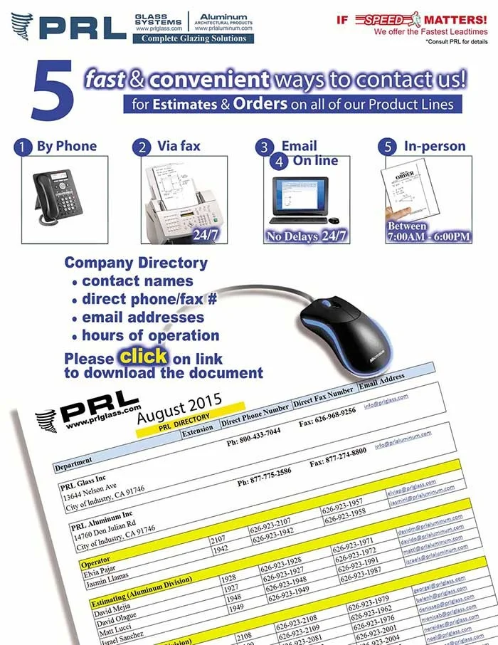 PRL Company Directory