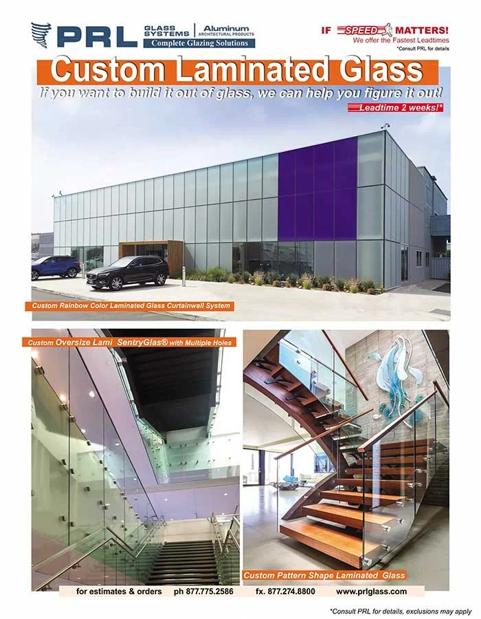 Shop PRL’s Oversized & Custom Laminated Glass. Bid with Us & See What We Can Do!