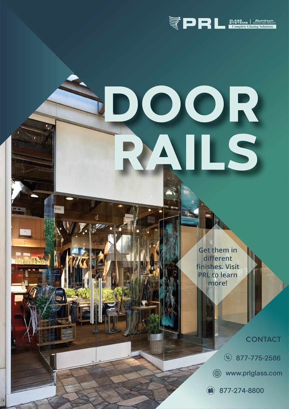 In a Pinch? Get Rapid Dryset Entrance Door Rails the Next Day!