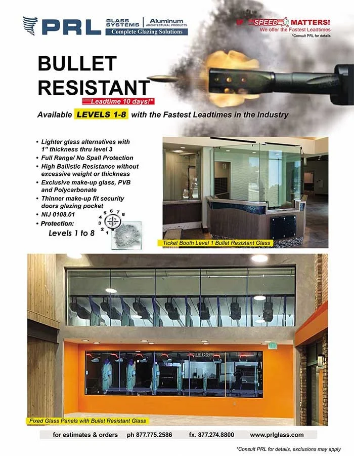 Buy Laminated Bullet Resistant Glass at PRL. Sizes, Colors & Types Galore!