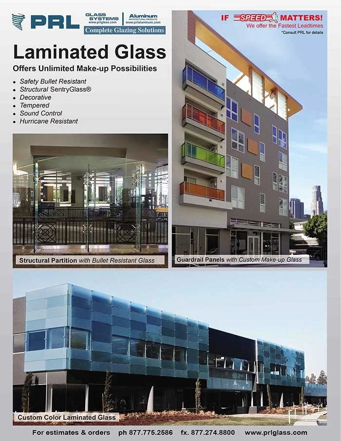 Laminated Glass End Less Possibilities