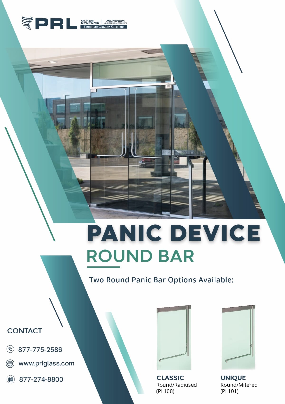 Round Profile Panic Devices