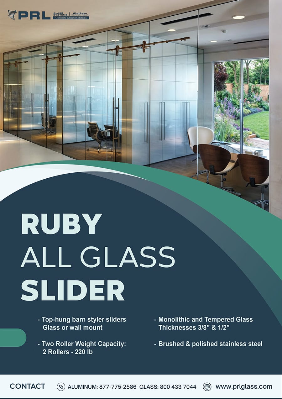 Ruby Glass Sliders | Quality Craftsmanship Delivered!