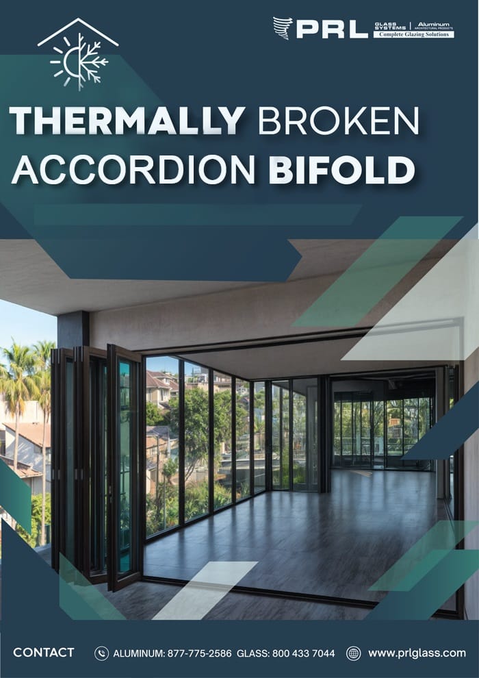 Thermally Broken Accordion Bifold Doors