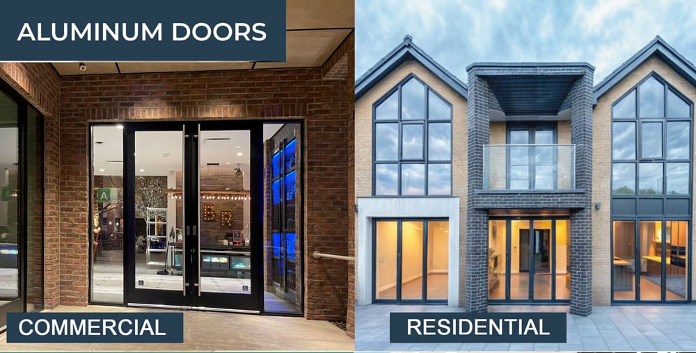 Thermally Broken Commercial and Residential Doors