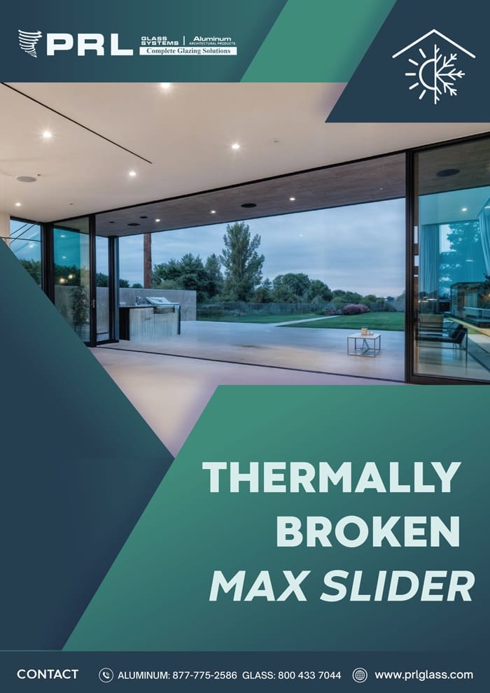 Did you know that our Max Sliding Doors are Thermally broken!